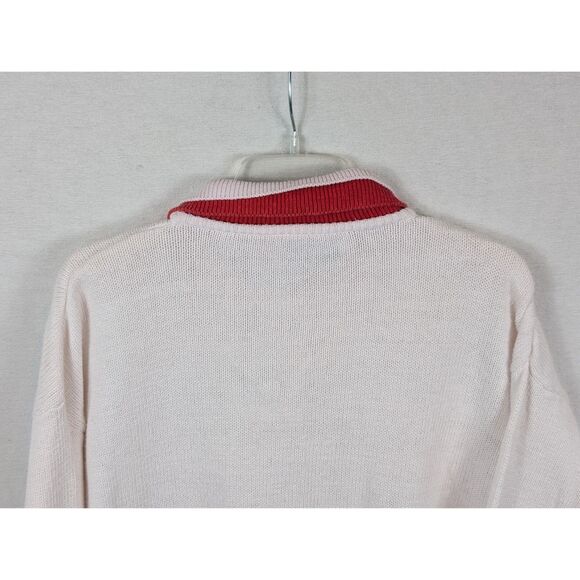 Vintage Bonnie Boerer & Company Collard Christmas Sweater Women's Size Small - Picture 9 of 15